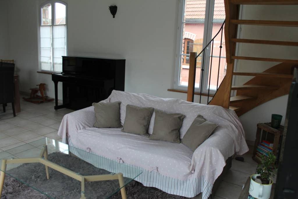 Jolie Maison Avec Jardin - 2 Chambres Le Hamel  Buitenkant foto